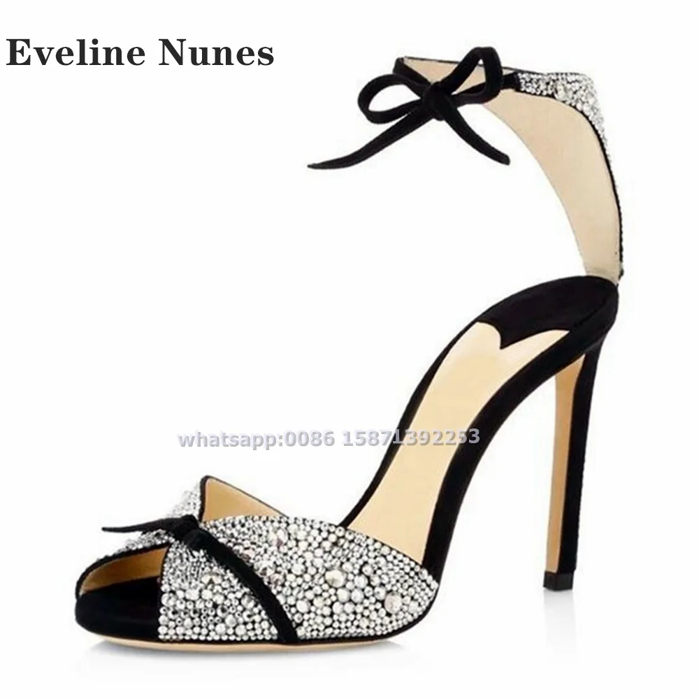 Bow Rhinestone Ankle Strap San - огляд і ціна Luxury Lifestyle